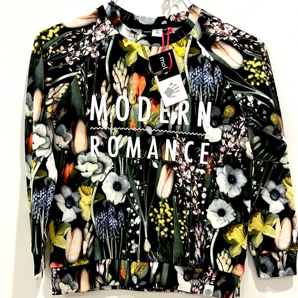 NWT Milo Botanic Modern Romance Sweatshirt - Size 10 - Picture 1 of 4